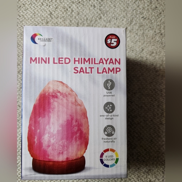 - Mini LED Himilayan salt lamp - Picture 4 of 4